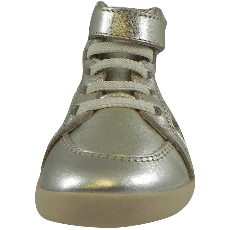 Old Soles Girl's and Boy's 329 Gold Cheer Leader High Top Sneaker