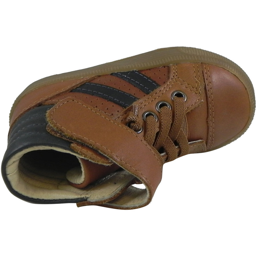 Old Soles Boy's & Girl's 1049 Tan & Distressed Navy The Outback Shoe Sneaker