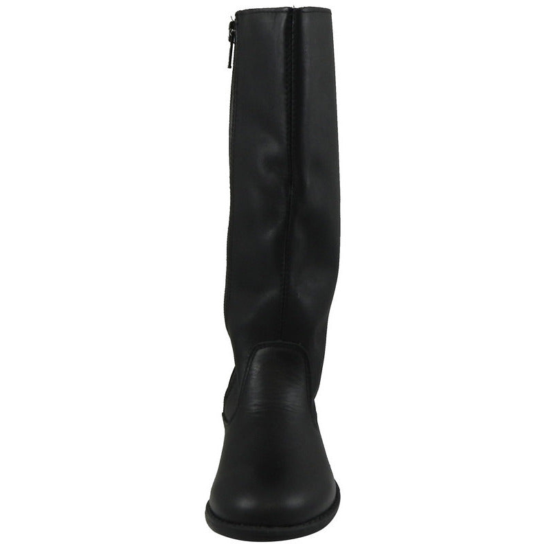 Old Soles Girl's 2014 Pride Boot Classic Black Leather Riding Boots - Just Shoes for Kids
 - 4
