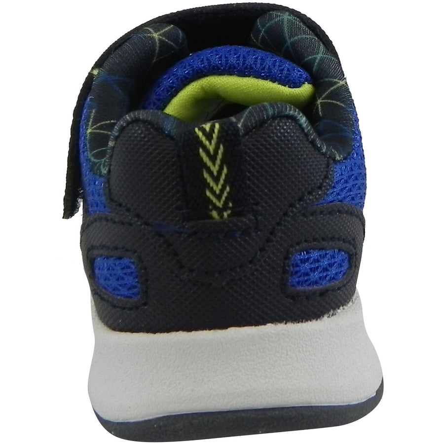 OshKosh Boy's Galaxy Mesh Lace Up Hook and Loop Sneaker Navy/Blue - Just Shoes for Kids
 - 3