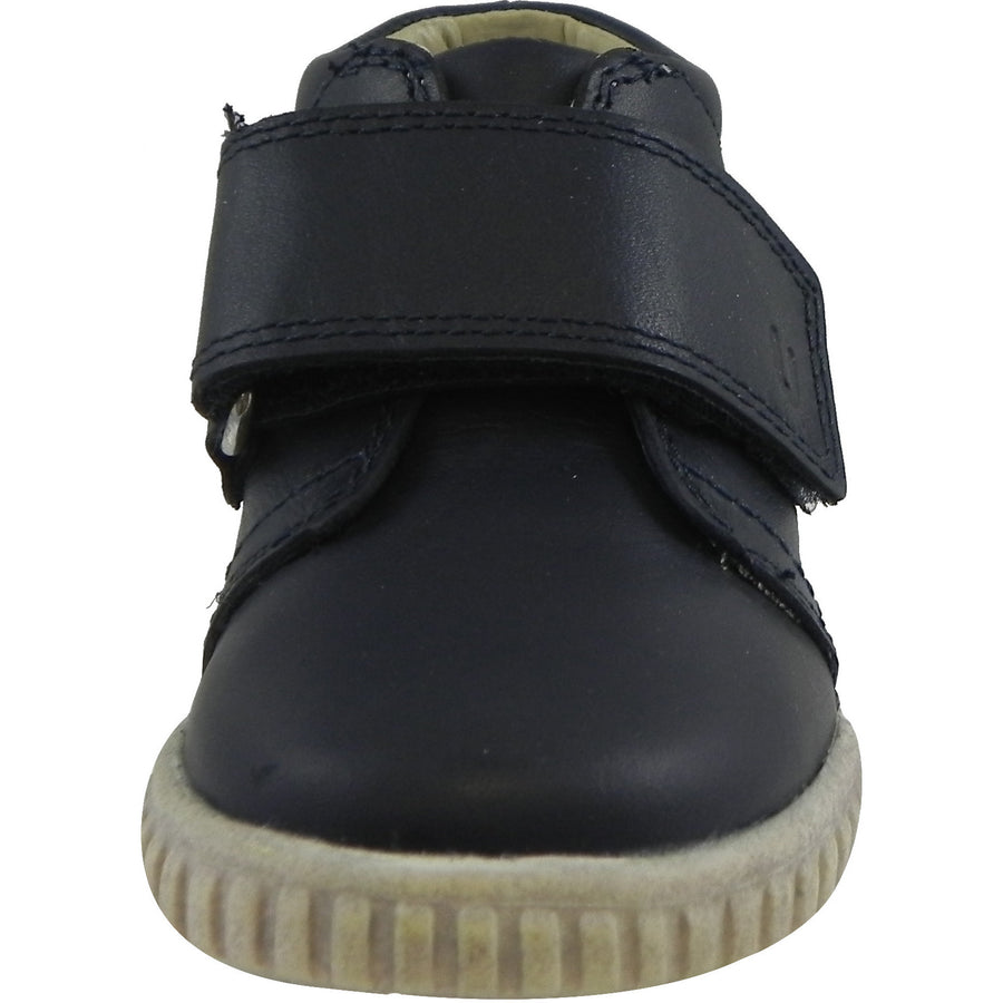Umi Boy?ÇÖs & Girl?ÇÖs Bodi Leather Oversized Hook and Loop High Top Sneakers Blue - Just Shoes for Kids
 - 5