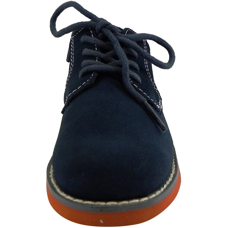 Florsheim Boy's Kearny Suede Classic Lace Up Oxford Shoes Navy - Just Shoes for Kids
 - 5