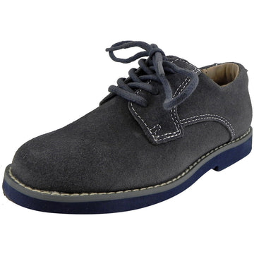 Florsheim Boy's Kearny Suede Classic Lace Up Oxford Shoes Grey - Just Shoes for Kids
 - 1