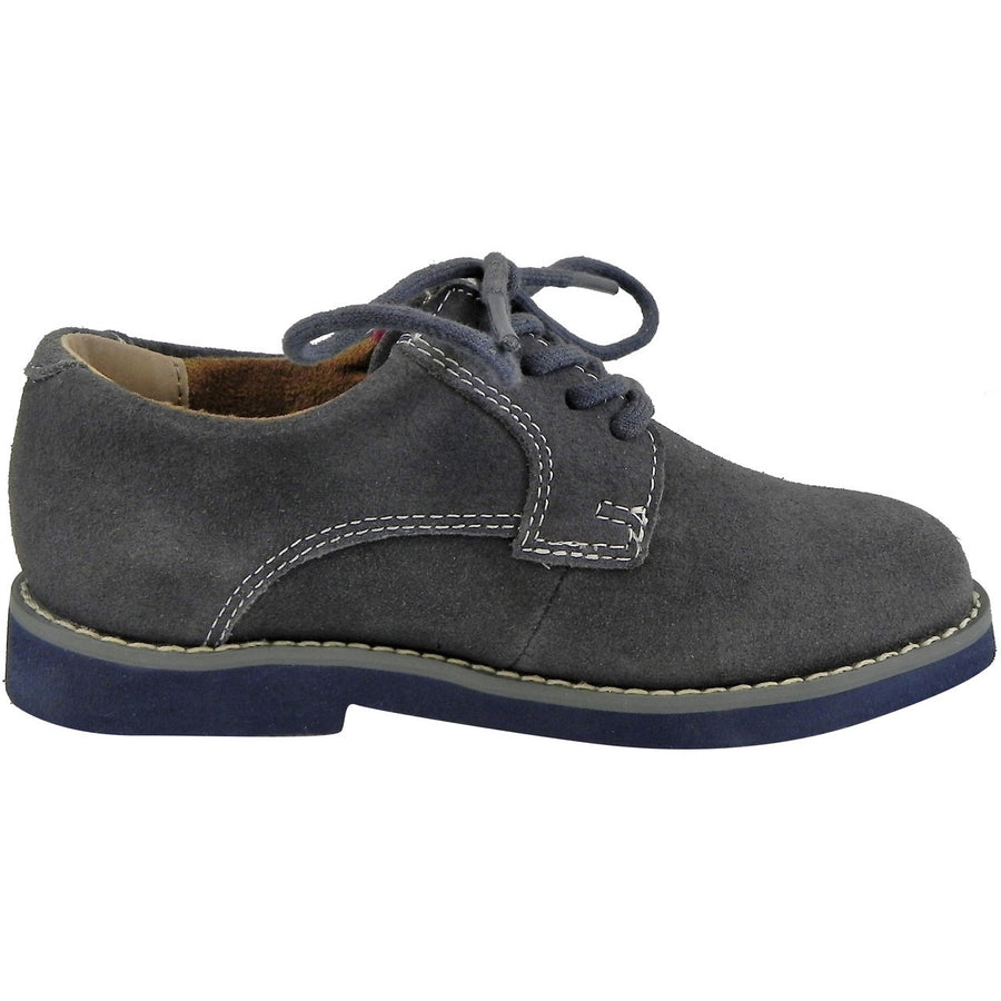 Florsheim Boy's Kearny Suede Classic Lace Up Oxford Shoes Grey - Just Shoes for Kids
 - 4
