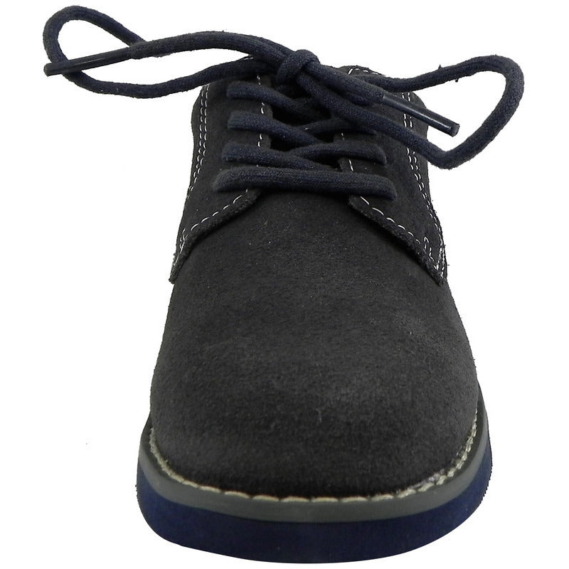Florsheim Boy's Kearny Suede Classic Lace Up Oxford Shoes Grey - Just Shoes for Kids
 - 5