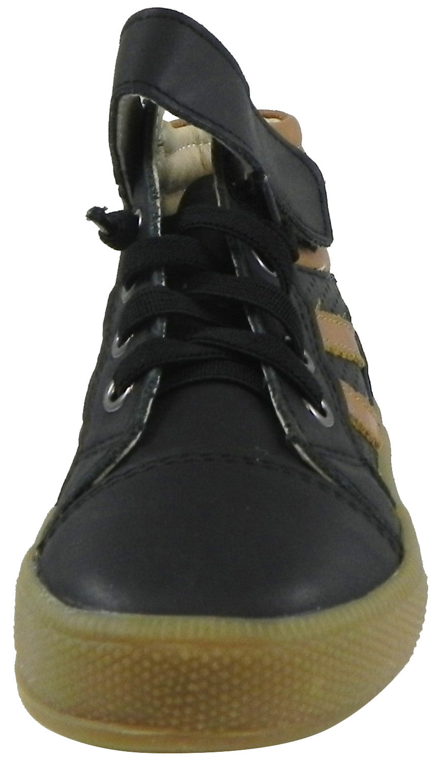 Old Soles Boy's 1049 Outback Shoe Sneaker Black/Tan