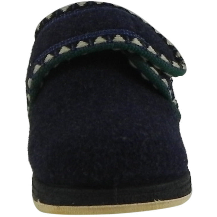 Foamtreads Kid's Rocket Navy Wool Slipper Shoe - Just Shoes for Kids
 - 3