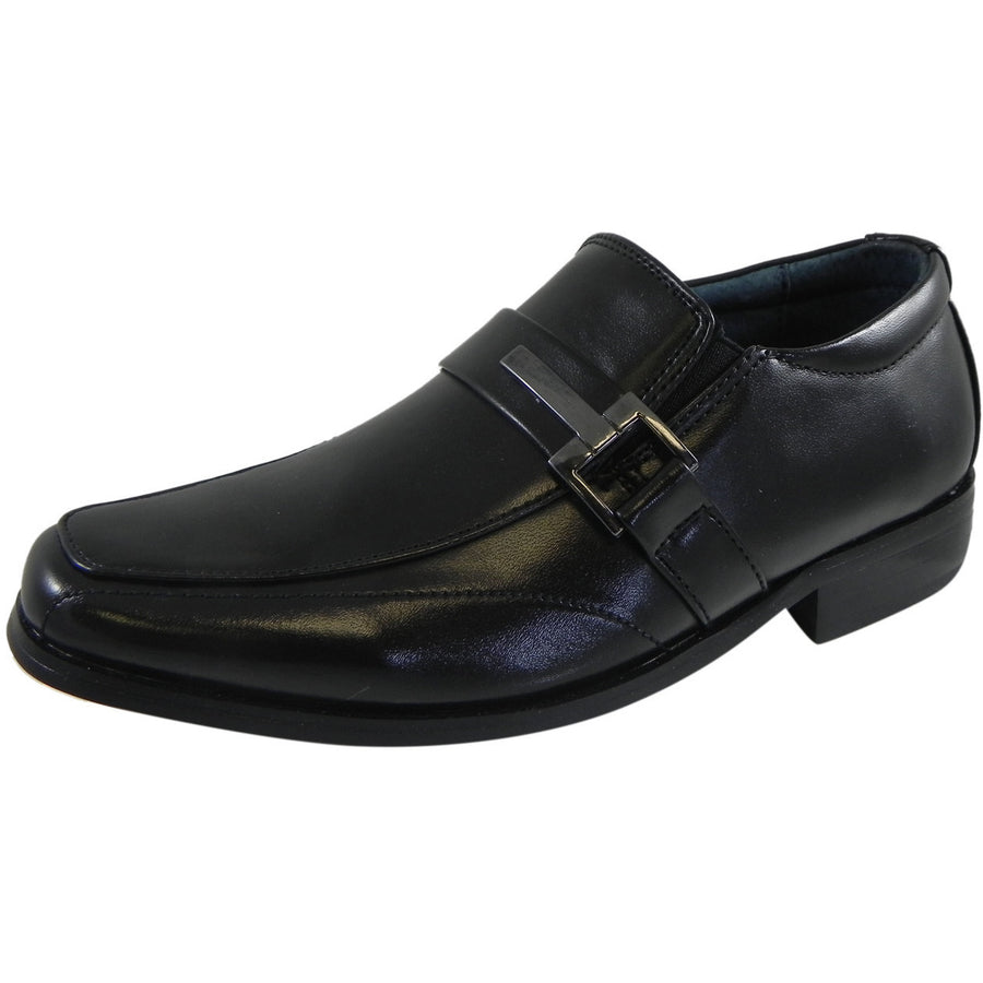 Josmo Jospeh Allen Boy's Black Dress Shoe - Just Shoes for Kids
 - 1