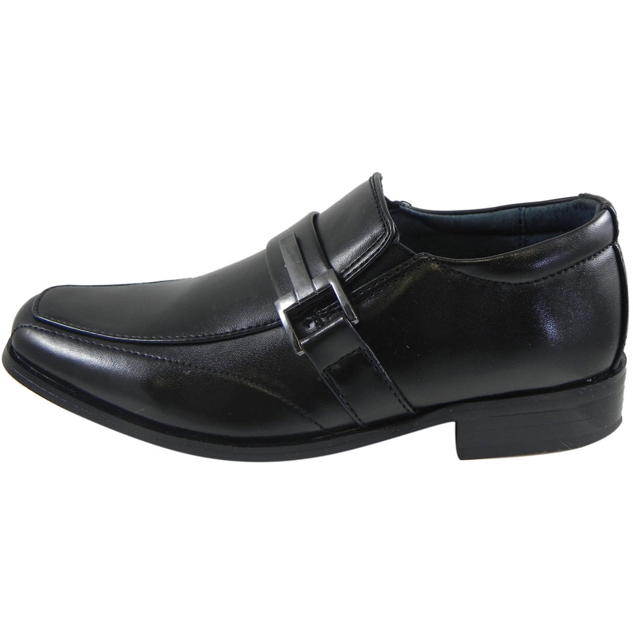 Josmo Jospeh Allen Boy's Black Dress Shoe - Just Shoes for Kids
 - 2