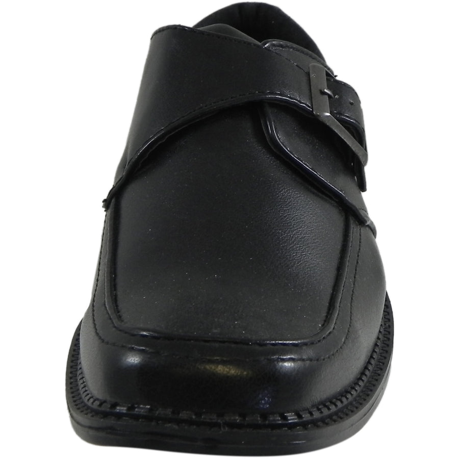 Josmo Jospeh Allen Boy's Black Dress Shoe with Buckle - Just Shoes for Kids
 - 3