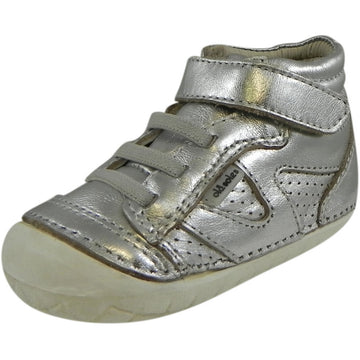 Old Soles Girl's 4003 Silver Pave Leader Shoe - Just Shoes for Kids
 - 1