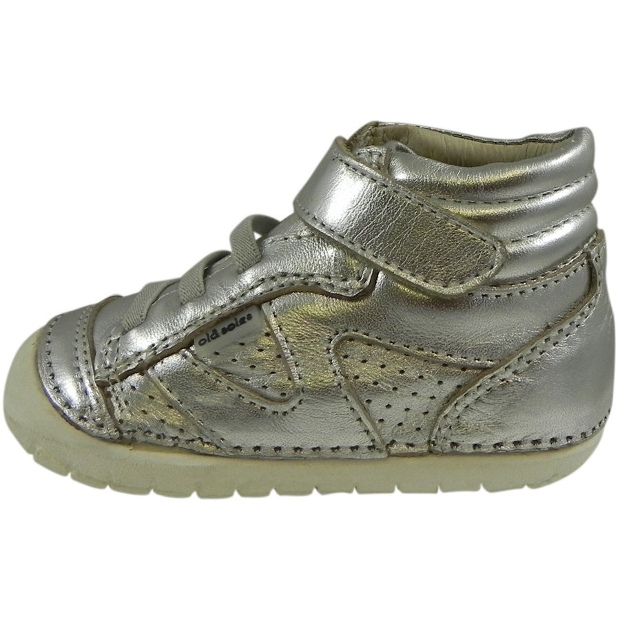 Old Soles Girl's 4003 Silver Pave Leader Shoe - Just Shoes for Kids
 - 2