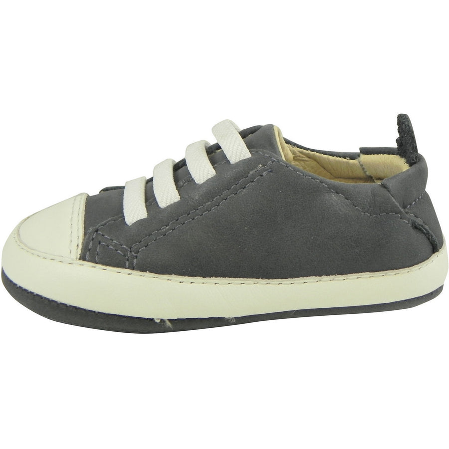 Old Soles Boy's Eazy Tread 030 Distressed Leather Navy/White Sneaker - Just Shoes for Kids
 - 5