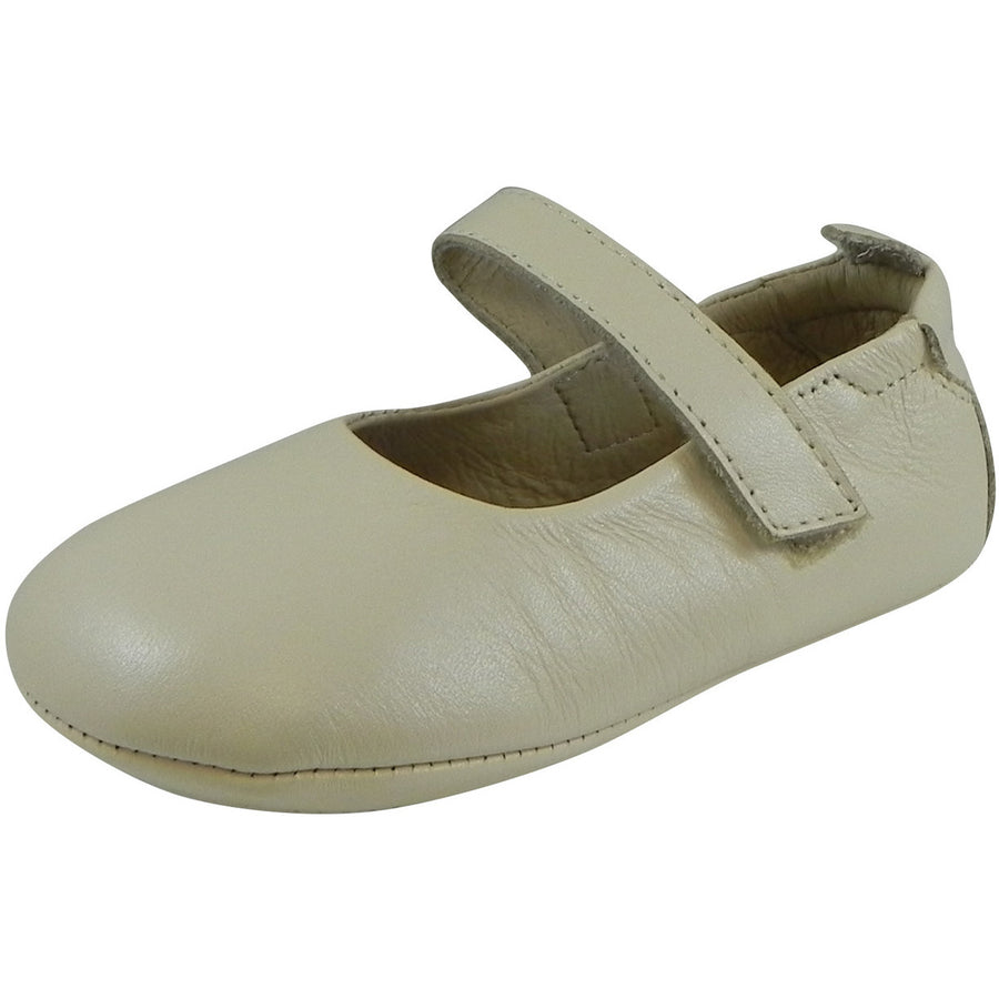 Old Soles Girl's 022 Pearl Metallic Leather Gabrielle Mary Jane - Just Shoes for Kids
 - 1
