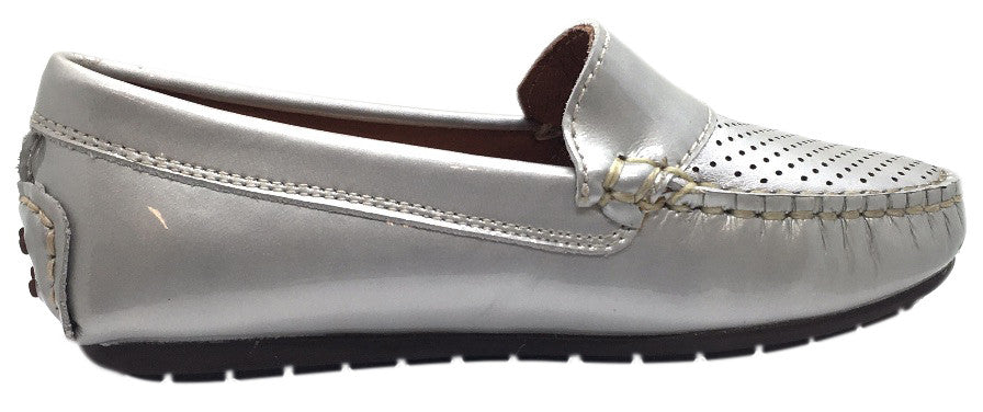 Venettini Gray Kids Loafers Driving Shoes Size 11 main image 0