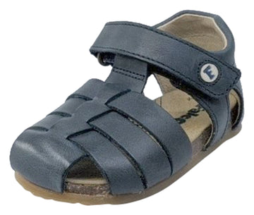 Falcotto Boy's and Girl's Alby Fisherman Sandals, Bleu