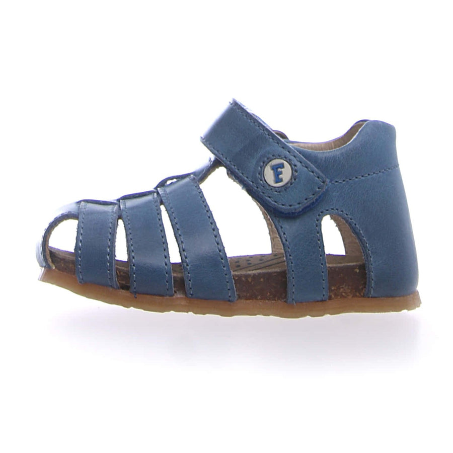 Falcotto Boy's and Girl's Alby Fisherman Sandals - Azure