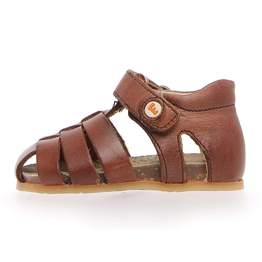 Falcotto Boy's and Girl's Alby Fisherman Sandals - Cuoio