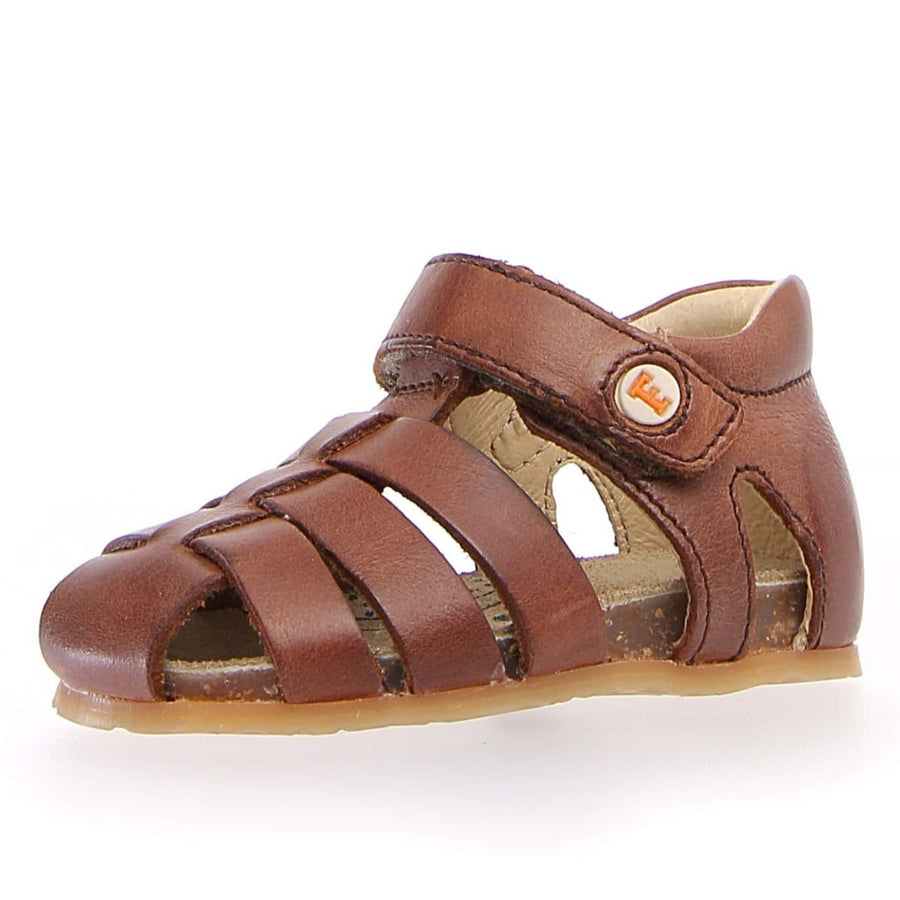 Falcotto Boy's and Girl's Alby Fisherman Sandals - Cuoio
