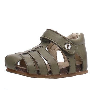 Falcotto Boy's and Girl's Alby Nappa Spazz Sandals - Stone