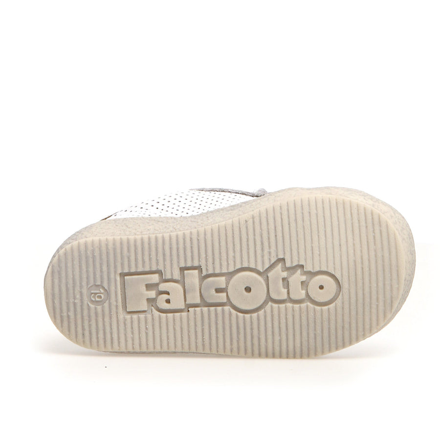 Falcotto Girl's Alnoite Fashion Sneakers - White/Platinum