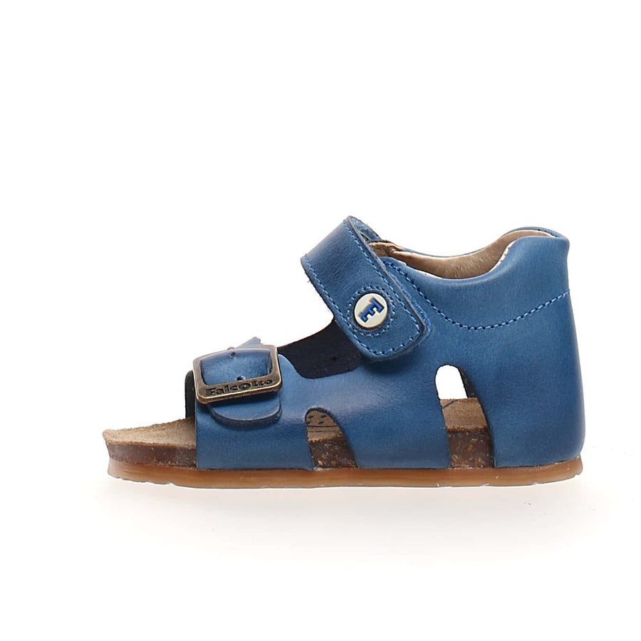 Falcotto Boy's and Girl's Bea Spazz Open Toe Sandals - Azure