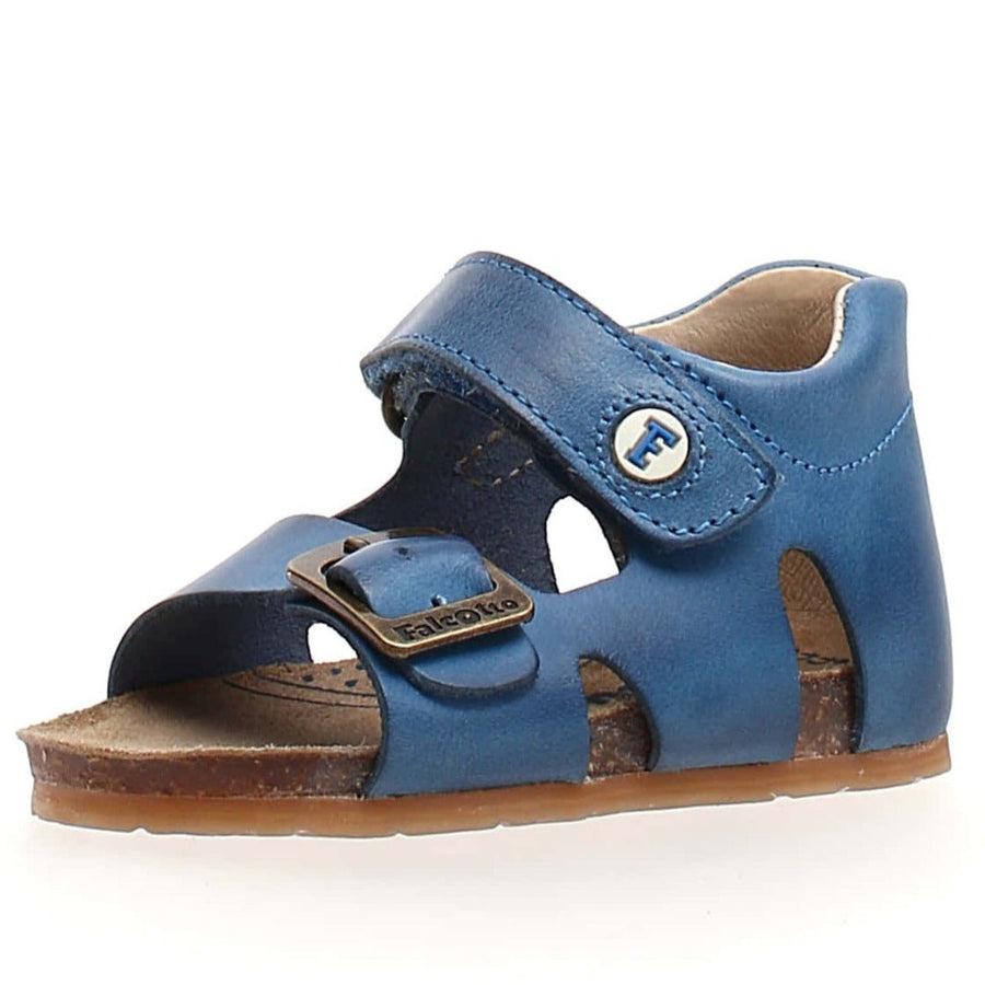 Falcotto Boy's and Girl's Bea Spazz Open Toe Sandals - Azure