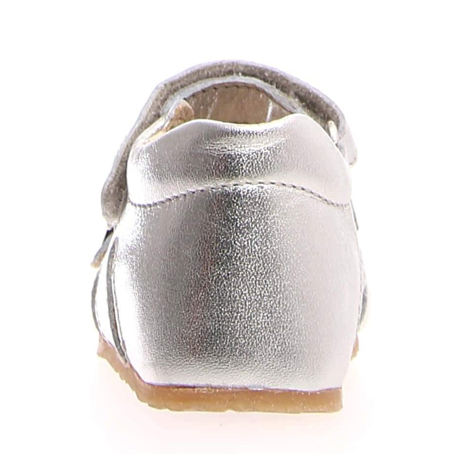 Falcotto Girl's Bea Open Toe Sandals - Metallic Silver