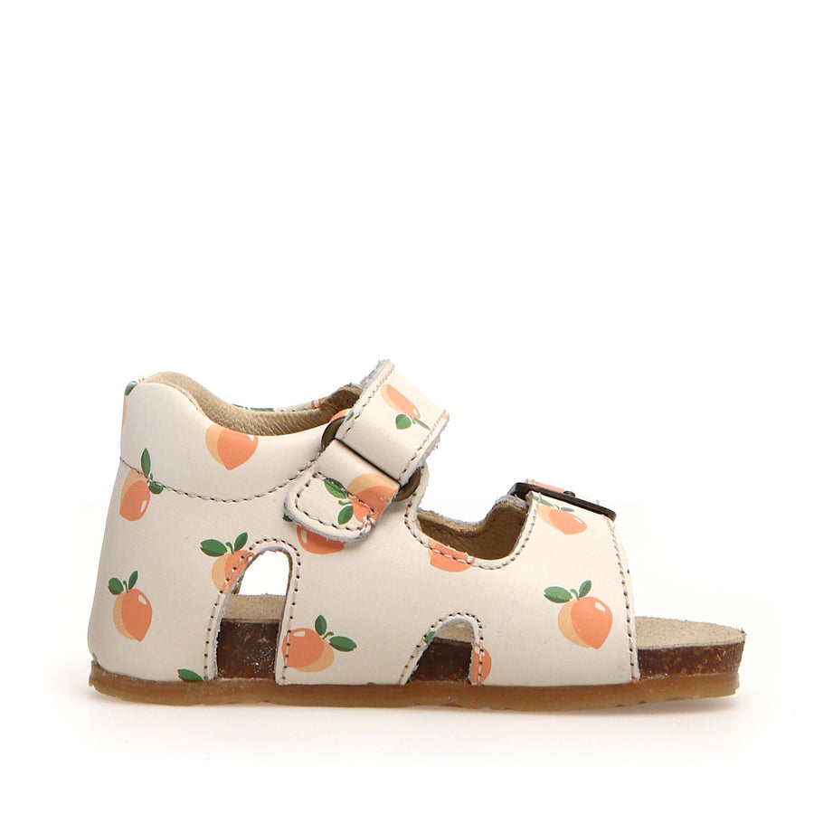 Falcotto Girl's Bea Sandals - Apricot/Milk