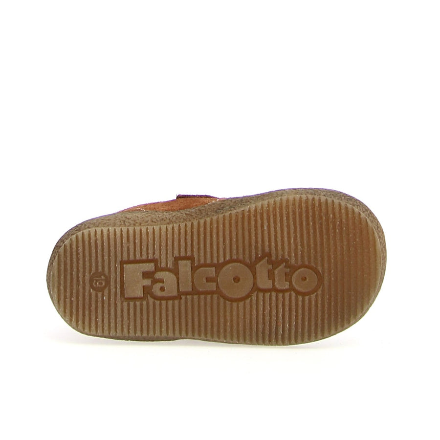 Falcotto Boy's and Girl's Conte Shoes, Anthracite/Chestnut