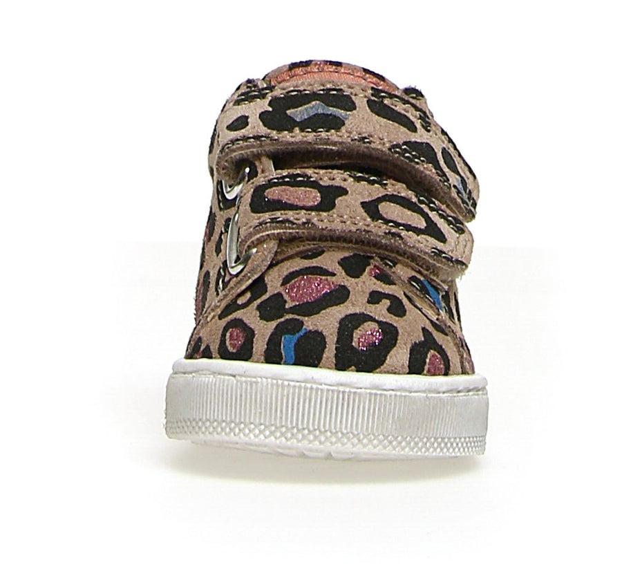 Falcotto Girl's Heart Vl Suede Leopard Sneakers - Multi/Cipria