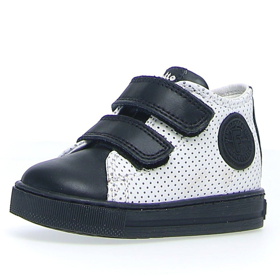 Falcotto Boy's and Girl's Michael Fashion Sneakers - Black/White
