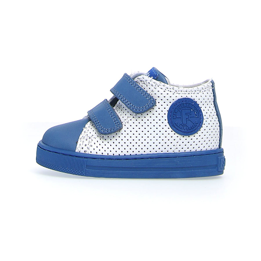 Falcotto Boy's and Girl's Michael Fashion Sneakers - Azure/White