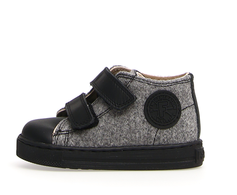 Naturino Falcotto Boy's and Girl's Michael Fashion Sneakers, Black/Grey