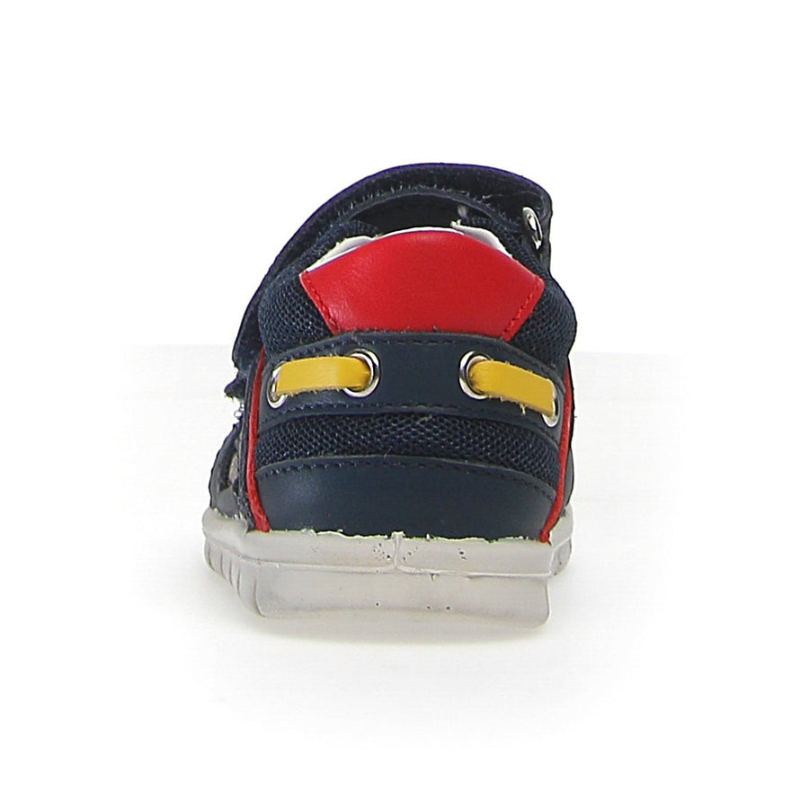 Falcotto Boy's and Girl's Mojave Sandals - Navy/Red