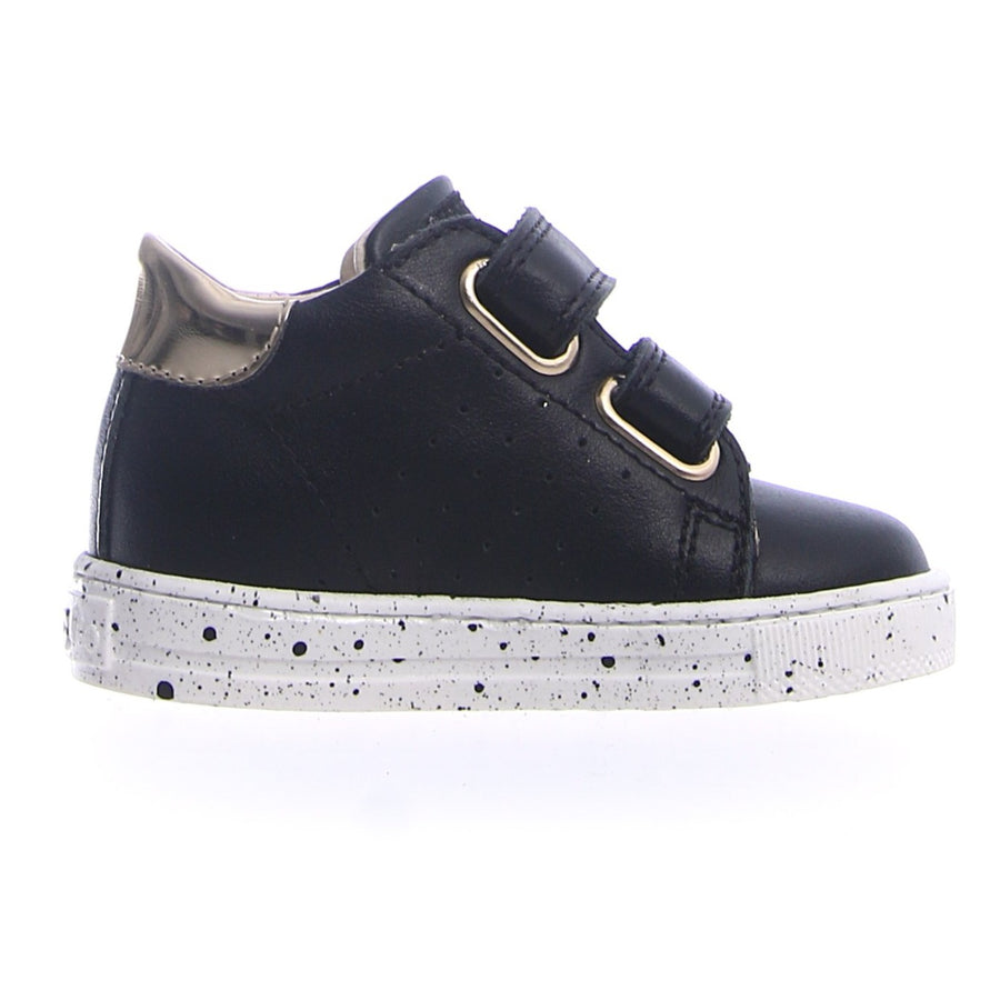 Falcotto Boy's & Girl's Salazar Vl Calf Sneaker Shoes - Nero/Platino