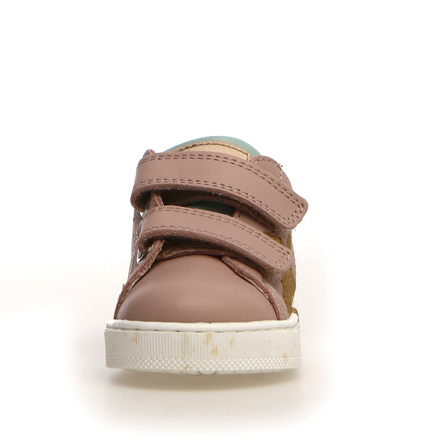 Falcotto Girl's Salazar Sneaker Shoes - Cipria/Gold/Milk
