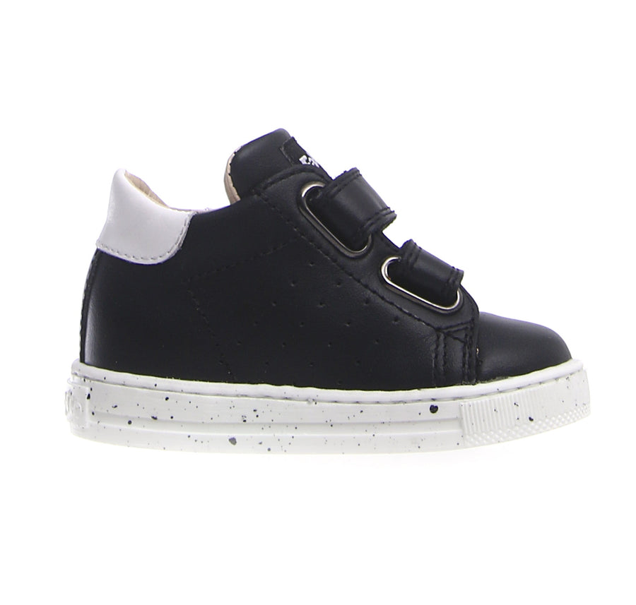 Falcotto Boy's and Girl's Venus Vl Star Sneaker Shoes - Black/White