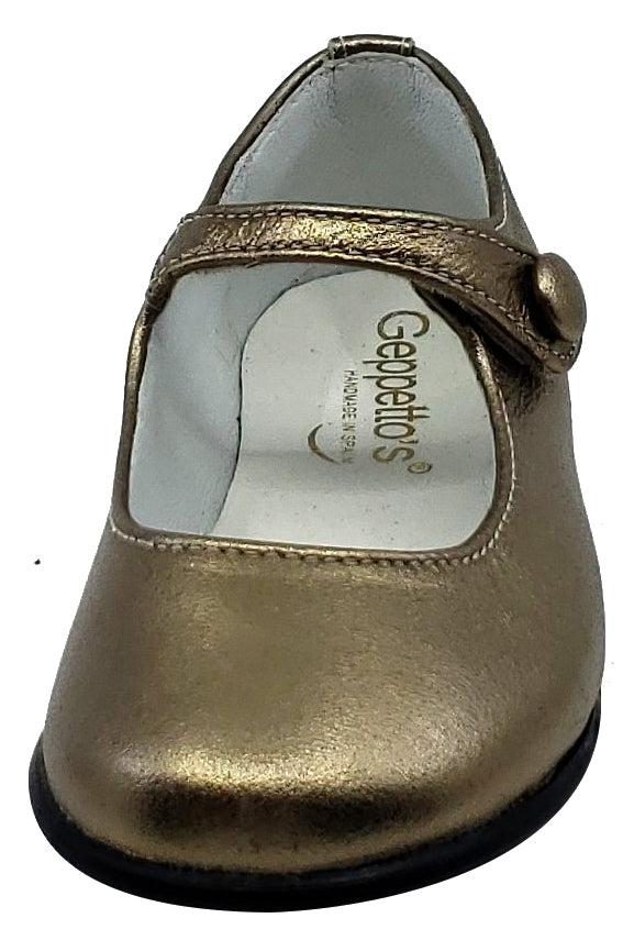 Gepetto's Girl's Mary Jane Leather Galaxy Mercurio Dress Shoe