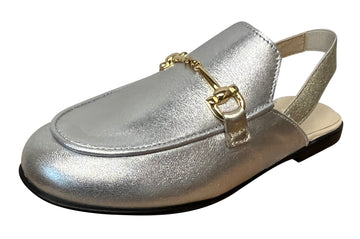 Naturino Boy's and Girl's Mestre Sandals - Silver/Platinum