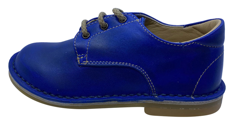Eureka Boy's and Girl's Bluette Handcrafted Leather Oxford