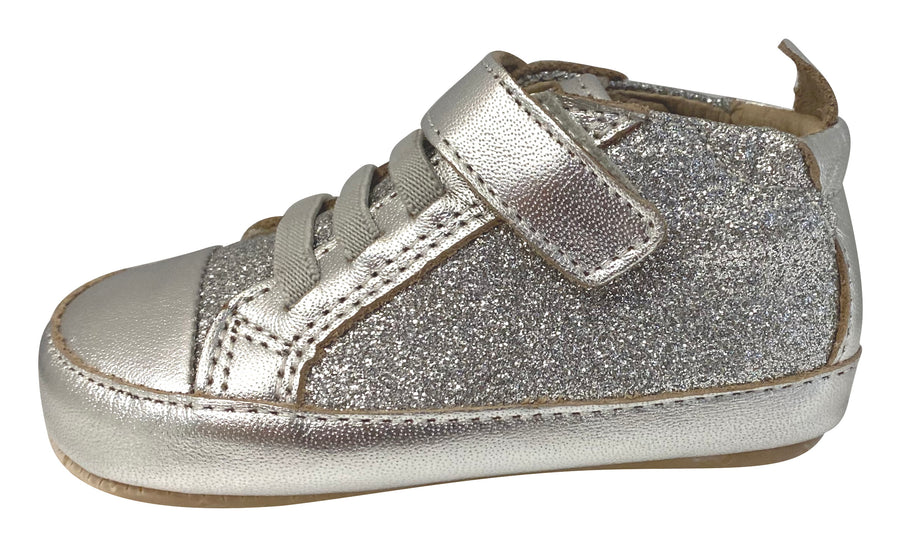 Old Soles Girl's & Boy's Glam Gal Sneakers - Glam Argent/Silver