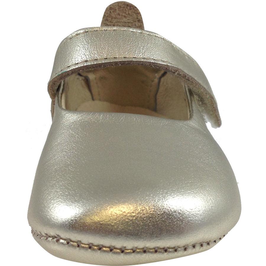 Old Soles Girl's 022 Gold Leather Gabrielle Mary Jane - Just Shoes for Kids
 - 4