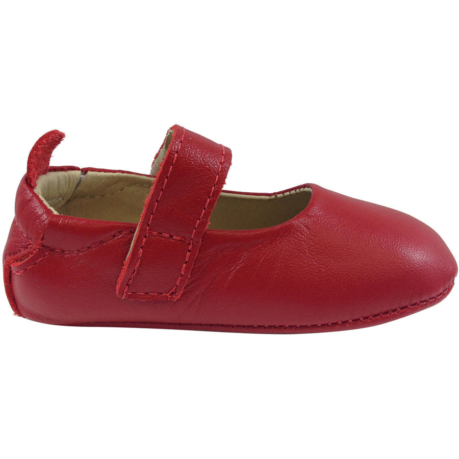 Old Soles Girl's 022 Red Leather Gabrielle Mary Jane - Just Shoes for Kids
 - 6