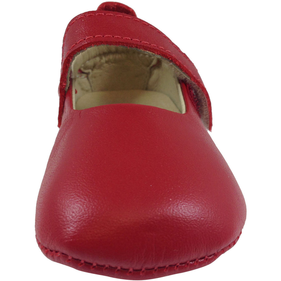 Old Soles Girl's 022 Red Leather Gabrielle Mary Jane - Just Shoes for Kids
 - 3