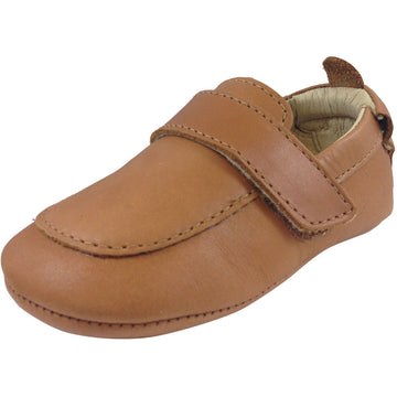 Old Soles Boy's 043 Global Tan Leather Loafer - Just Shoes for Kids
 - 1
