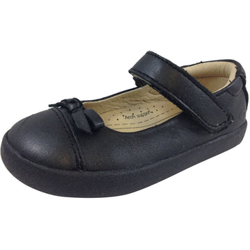 Old Soles Girl's 313 Black Sista Flat - Just Shoes for Kids
 - 1