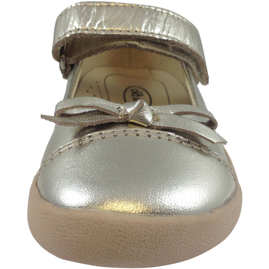 Old Soles Girl's 313 Gold Sista Flat - Just Shoes for Kids
 - 5