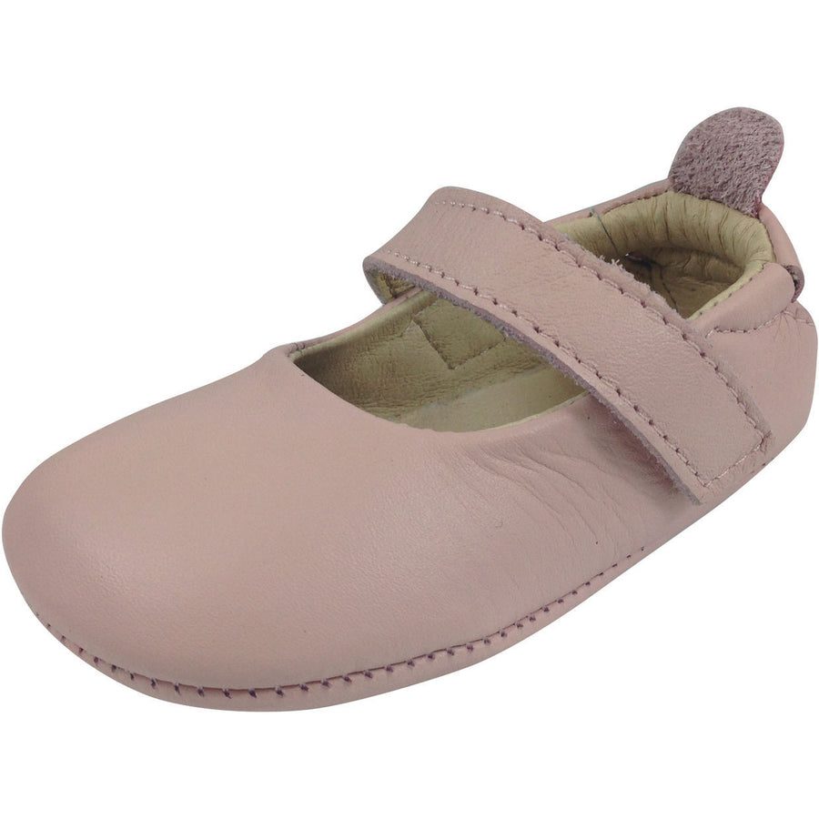Old Soles Girl's 022 Powder Pink Leather Gabrielle Mary Jane - Just Shoes for Kids
 - 1
