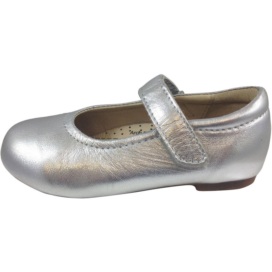 Old Soles Girl's Silver Praline Flat - Just Shoes for Kids
 - 2
